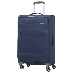 American Tourister Herolite Lifestyle 4-Spinner Wheel 67cm Suitcase Navy